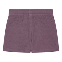 BIRKHOLM Muslin Shorts Støvet Lilla